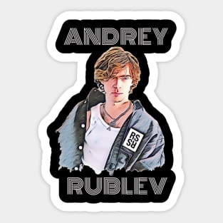 Andrey Rublev Sticker